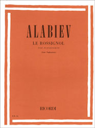 Ricordi Alabiev/Liszt - Le Rossignol per Pianoforte für Klavier