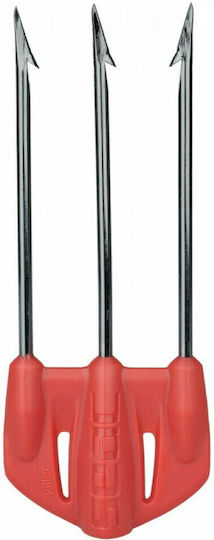 Seac Killer Spear Nylon Red 3P Special Τρίαινα Ψαροντούφεκου