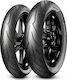 Pirelli Diablo Rosso 100/90-14 57S Reinf / Tubeless Sport Λάστιχο Μοτοσυκλέτας Πίσω Medium