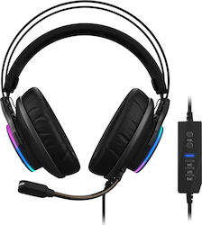 Gigabyte Aorus H1 Over Ear Gaming Headset with Connection USB