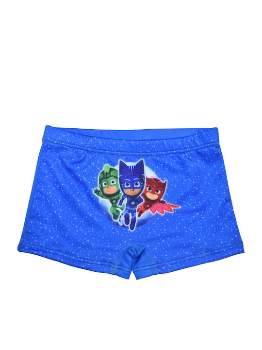 Stamion PJ Masks Costum De Baie Pentru Copii Pantaloni Scurți De Înot Albaștri