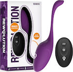 Rewolution Vibrator Ei mit Fernbedienung 15.2cm Lila