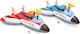 Intex Water Gun Plane Kid's Inflatable Ride On with Handles Red 117x117cm