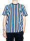 HUF Nikola Knit Men's Short Sleeve T-shirt Blue