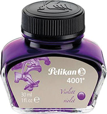 Pelikan 4001 Replacement Ink for Pen in Purple color 30ml 30ml