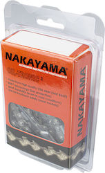 Nakayama BG11-S-057 Chainsaw Chain with Pitch 3/8"LP, Gauge .043"-1.1mm & Number of Guides 57E