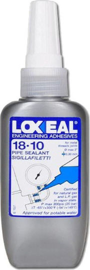 Loxeal Teflon 18-10 Liquid Thread Sealant White 50ml