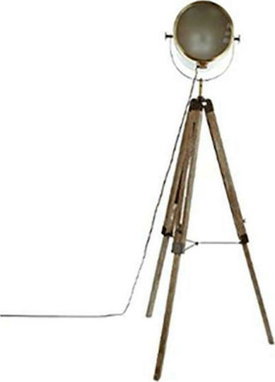Atmosphera Ebor Vintage Φωτιστικό Δαπέδου Υ152εκ. Μπεζ