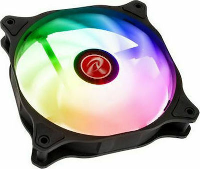 Raijintek EOS 12 RBW ADD 120mm 4-Pin PWM ARGB Lighting Case Fan