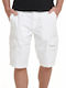 Biston Men's Shorts Cargo White