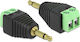 DeLock Ștecher Jack de 3,5 mm masculin Negru (65528)