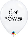 Μπαλόνια "Girl Power" Diamond Clear Jewel Λευκά 28εκ. 25τμχ