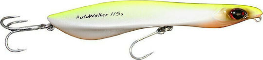 Mechanic Lures Autowalker Τεχνητό Δόλωμα Ψαράκι (Minnow) 11.5εκ./20.5gr Lb