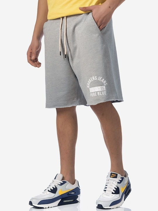 Brokers Jeans Men's Athletic Shorts Gray