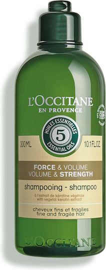 L'Occitane Aromachologie Volume & Strength Shampoos für Alle Haartypen 300ml