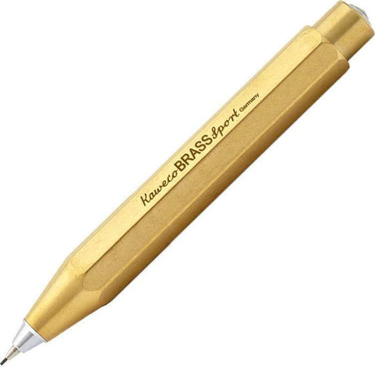 Kaweco Sport Mechanical Pencil for Drawing made of Brass 1pcs Yellow