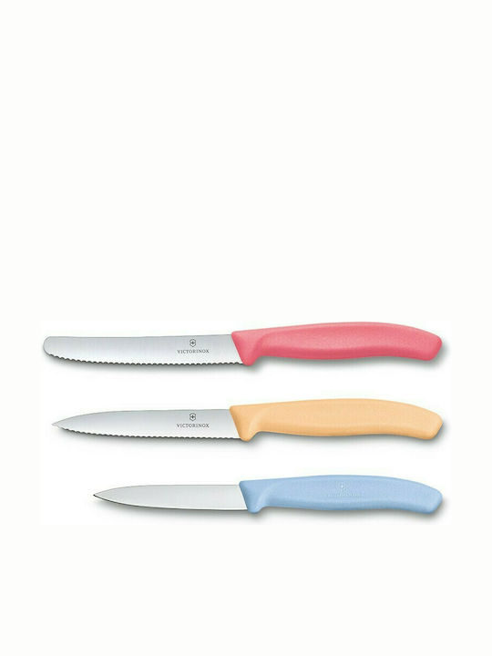Victorinox Swiss Classic Messer Peeling aus rostfreiem Stahl 3Stück