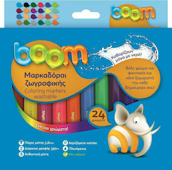 Boom Markere Set 24 Culori