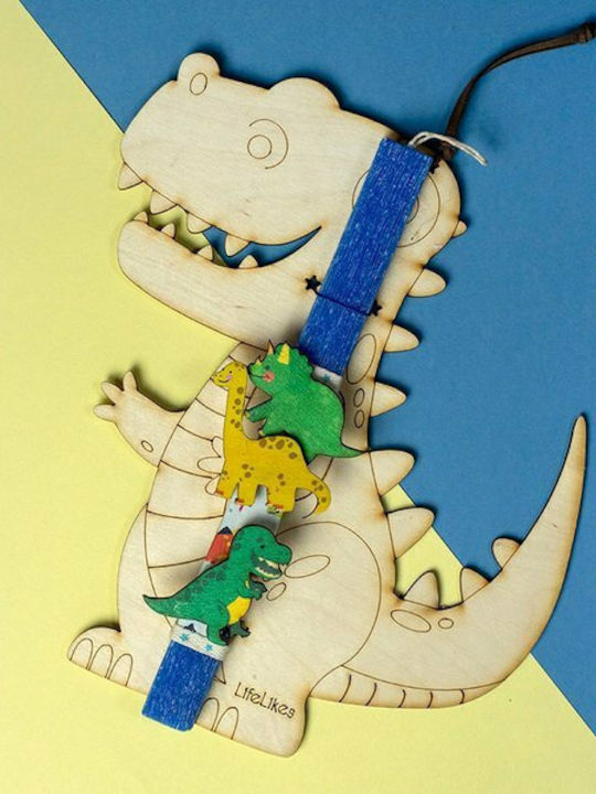 Lumanare Dinozaur Lumanare Dinozaur Pătrată Parfumată Albastră Lumanare Dinozaur Lumanare Dinozaur Pătrată Parfumată Albastră