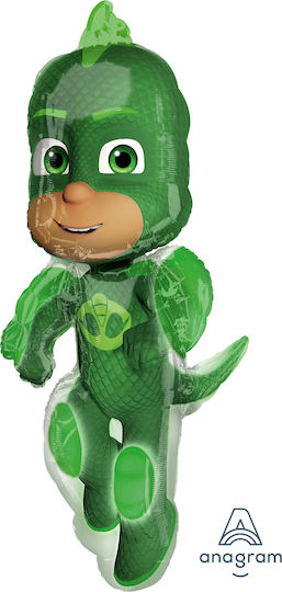 Μπαλόνι Γενεθλίων PJ Masks Foil Jumbo Πολύχρωμο 58εκ.