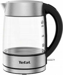 Tefal KI772D38 1.7л С Капацитет 2200W Мощност Сребриста Електрическа Кана