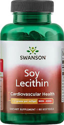 Swanson Soy Lecithin 90 softgels