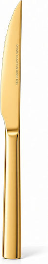 Dinox Porto Knife Steak from Stainless Steel Gold 21.5cm
