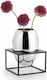 Philippi Decorative Vase Solero Silver 15x15x21cm
