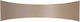 Ondaluce Modern Lamp Wall with Integrated LED and Warm White Light Beige 40x10.5cm