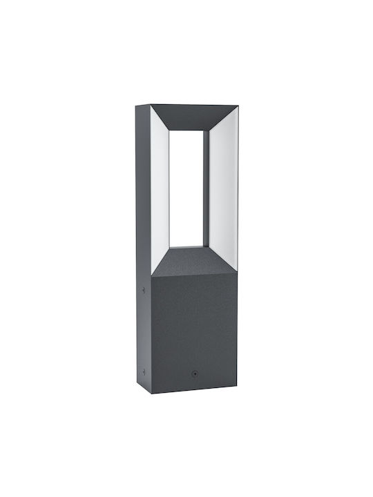 Eglo Riforano Φωτιστικό Κολωνάκι LED Εξωτερικού Χώρου 5W με Θερμό Λευκό Φως IP44 Μαύρο