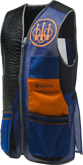 Beretta Γιλέκο Κυνηγιού Sporting Evo Vest 05C6 Blue Total Eclipse Πορτοκαλί