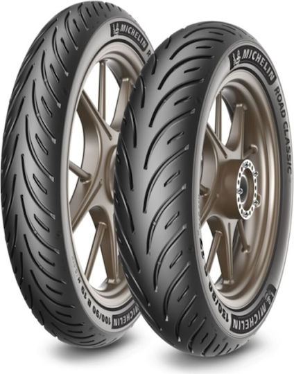 Michelin Road Classic 120/90B18 65V Tubeless On-Road Λάστιχο Μοτοσυκλέτας Πίσω