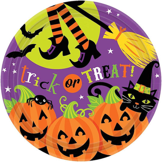 Amscan Farfurie pentru Party Halloween 8buc