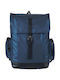 GTS Moda Italia Men's Backpack Waterproof Navy Blue