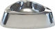 Art et Lumiere Metallic Cigarette Ashtray Silver 15x4.5cm