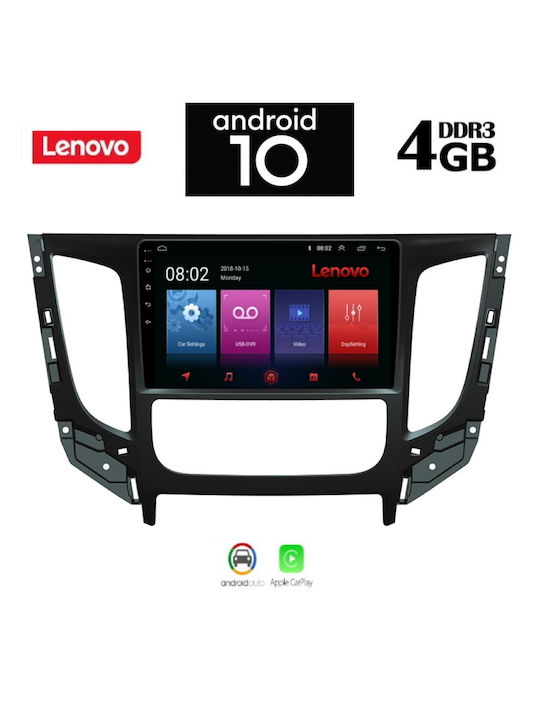 Lenovo Car-Audiosystem für Mitsubishi L200 2015-2019 mit Klima (Bluetooth/USB/AUX/WiFi/GPS) mit Touchscreen 9" LENOVO SSX9859_GPS CLIMA