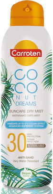 Carroten Coconut Dry Sunscreen Mist for the Body SPF30 200ml