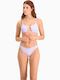 Peek A Scuba Scuba Bikini Top Λιλά