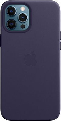 Apple Leather MagSafe Coperta din spate Piele Violet (iPhone 12 Pro Max) MJYT3ZM/A