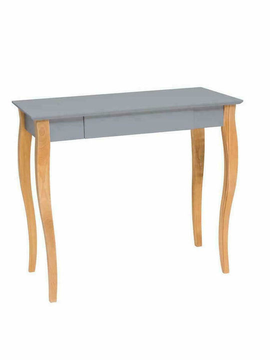 Schreibtisch Lillo Holz Dark Grey 85x40x74cm