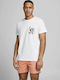 Jack & Jones Men's Short Sleeve T-shirt White