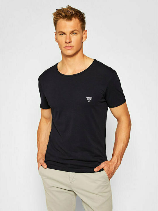 Guess Men's Short Sleeve T-shirt Black