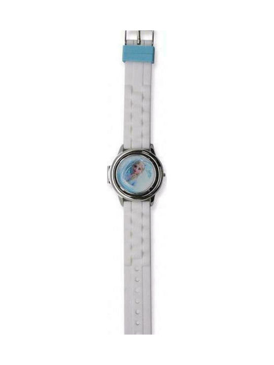 Disney Kids Digital Watch Frozen with Rubber/Plastic Strap