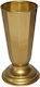 Marhome Decorative Vase Flakon Szwed Gold 16x16x39cm