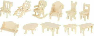 DIY Ξύλινα Έπιπλα Για Κουκλόσπιτο Furniture for Dollhouse