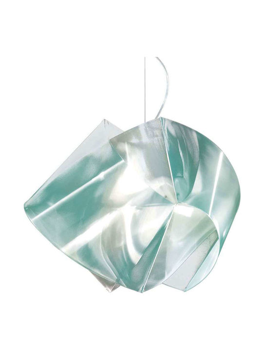 Slamp Gemmy Prisma Emerald Pendant Light Green with Socket E27 42cm