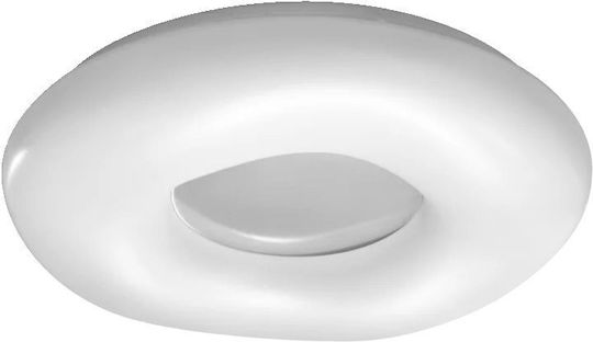 Ledvance Smart+ Cromo Smart Πλαφονιέρα Οροφής 50εκ. Λευκή με Ενσωματωμένο LED και Τηλεχειριστήριο