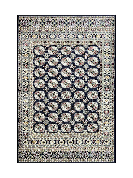 Teppich Buhara Blau Barok 170X240cm