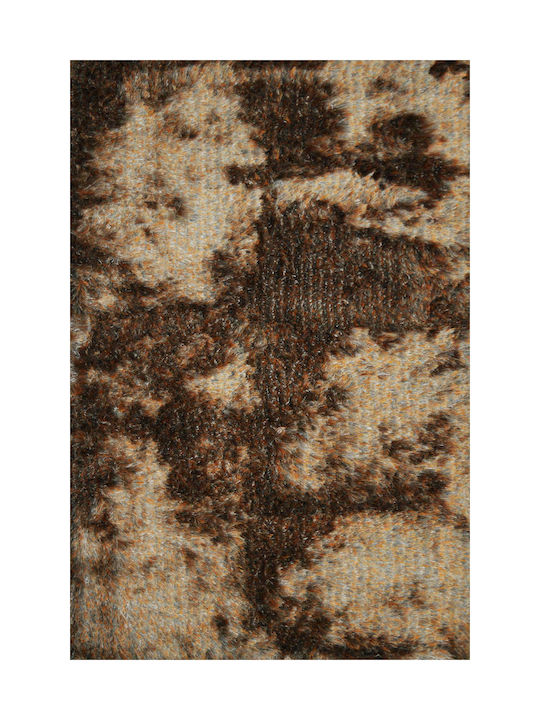 Χαλί Polyester Shaggy 9056 Bronze Assorted 160X230cm