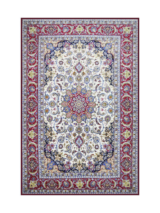 Handgefertigter Teppich Isfahan Seide 233X157 233X157cm